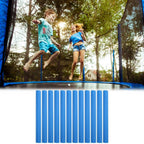 12pcs Trampolines Enclosures Foams Sleeves Replacement Trampolines Protective Poles Cover Paddings for Safety Protections