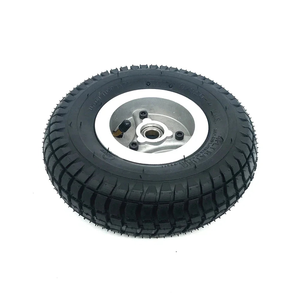 9x3.50-4 Wheel PneumaticTire with Alloy Rim for Electric Tricycle Elderly Electric Scooter 9 Inch Wheel Accessories