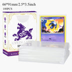 Standard Size Card Sleeves Premium Perfect Exact Fit Inner Card Sleeves with Pokemon Cards for TCG MTG Sports Cards ﻿