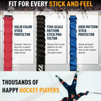 Ice Hockey Sticks Heat Shrinkable Sleeve Hockey Stick Grip Non-Slip Fishing Rod Training Badminton Hockey Equipment Accessories
