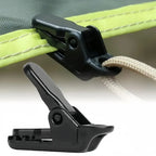 Tent Plastic Crocodile Clip Windproof Fixed Sunshade Rope Clip Suitable for Outdoor Hiking Camping Accessories Fastening Tool