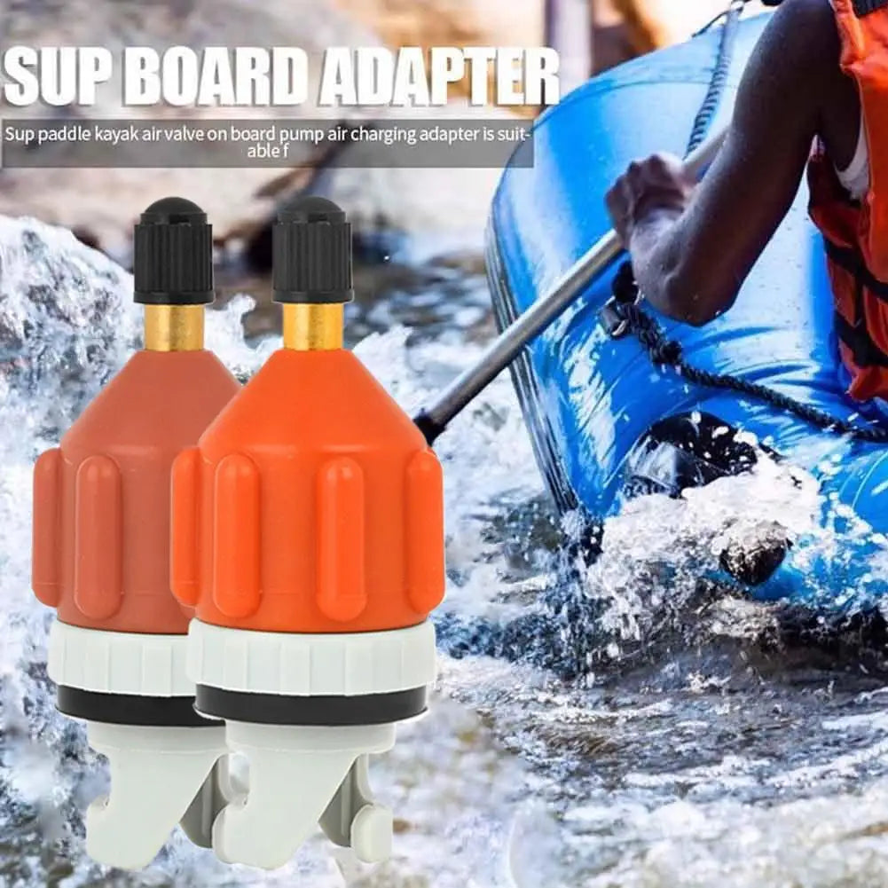 SUP Paddle Board Pump Adapter Inflatable Boat Air Valve Converter Universal Nozzle Connector for Kayak & Raft