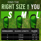 Aptos Soccer Shin Guard with Sleeve-Green/Black - Vizari Sports