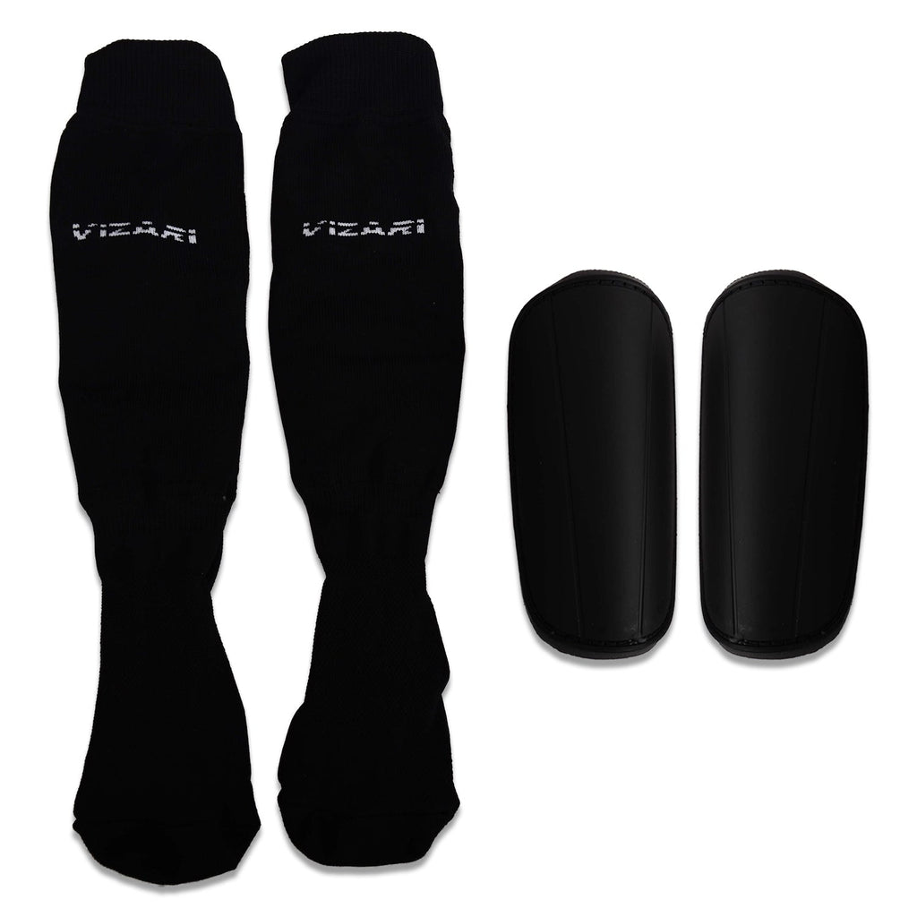 Vizari Shin-guard W/ Sock – Black
