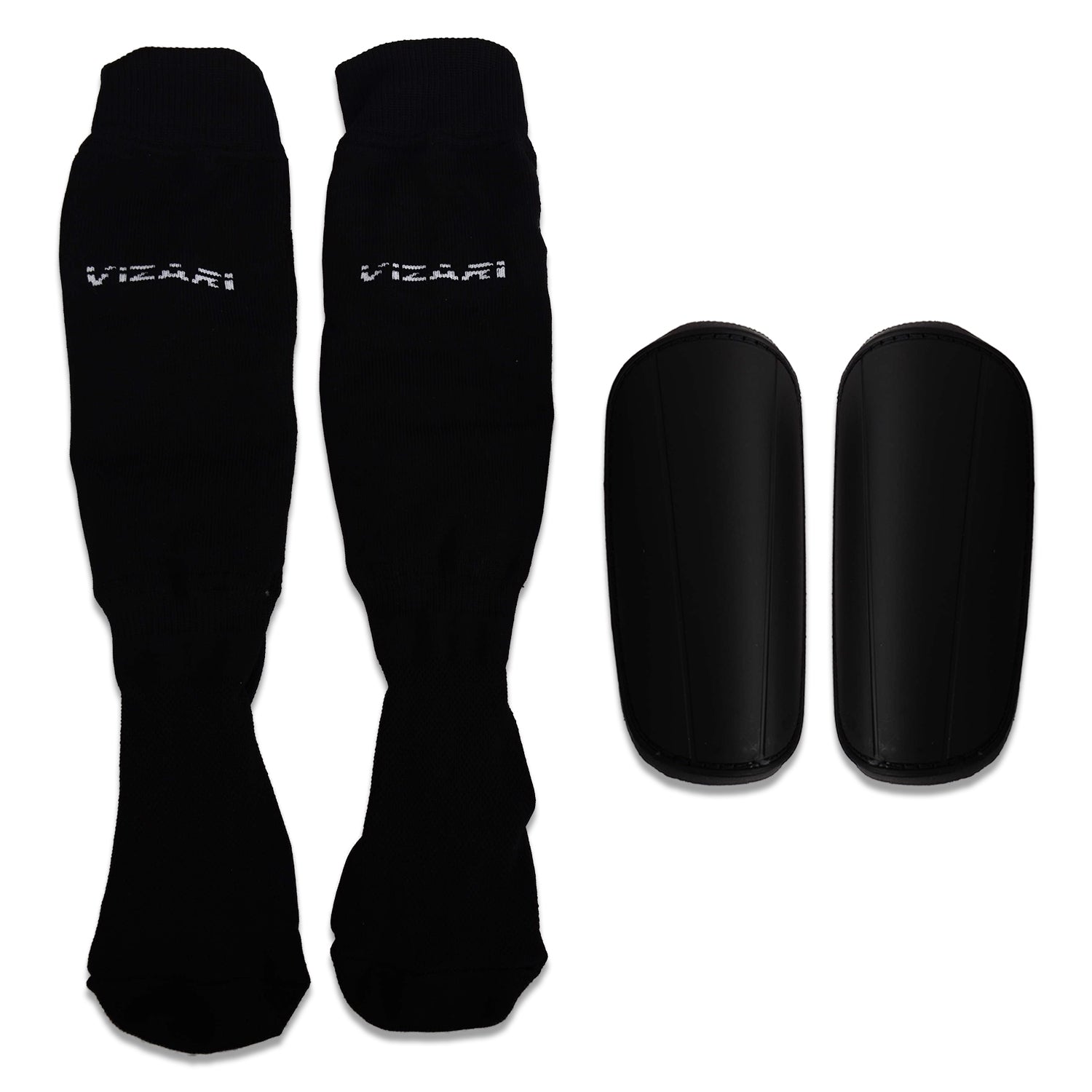 Vizari Shin-guard W/ Sock – Black