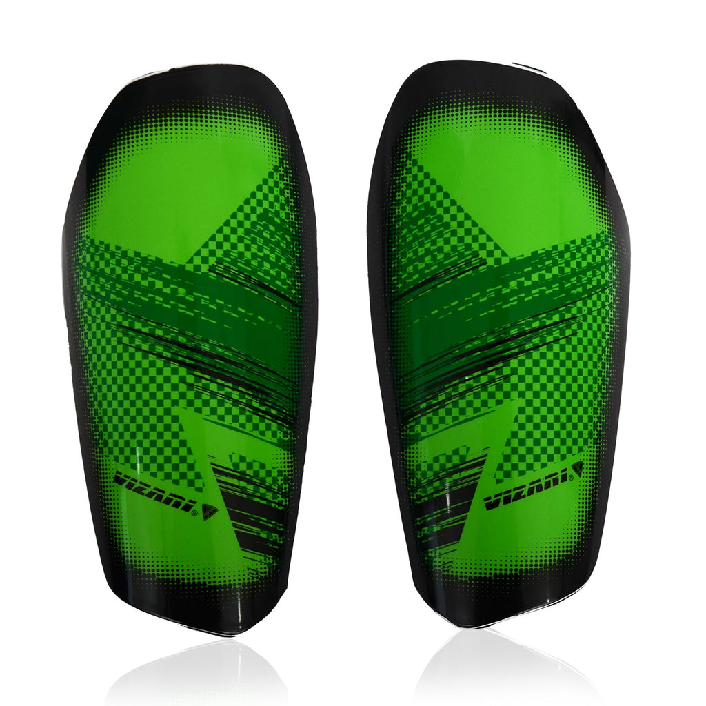 Aptos Soccer Shin Guard with Sleeve-Green/Black - Vizari Sports