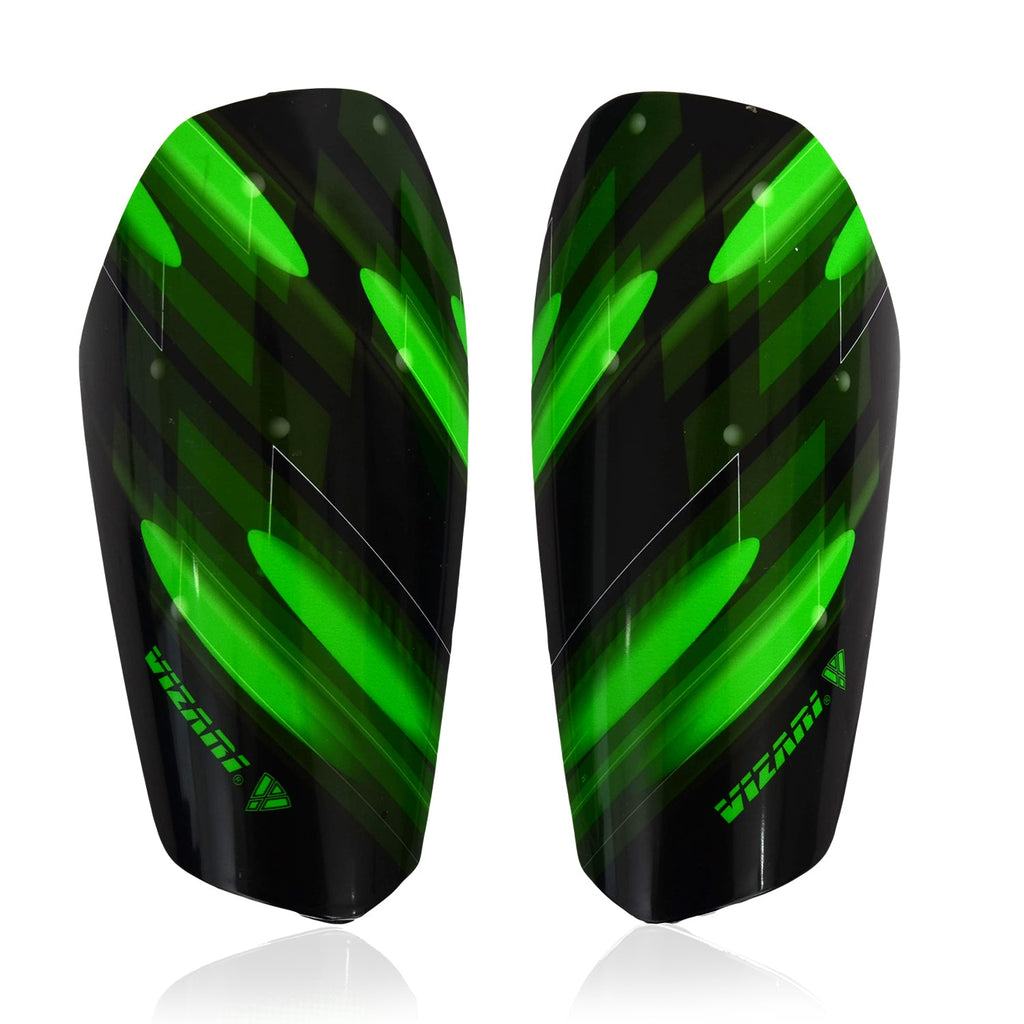 Salinas Soccer Shin Guard with Pocketed Sleeve-Green/Black - Vizari Sports