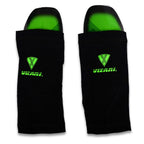 Aptos Soccer Shin Guard with Sleeve-Green/Black - Vizari Sports