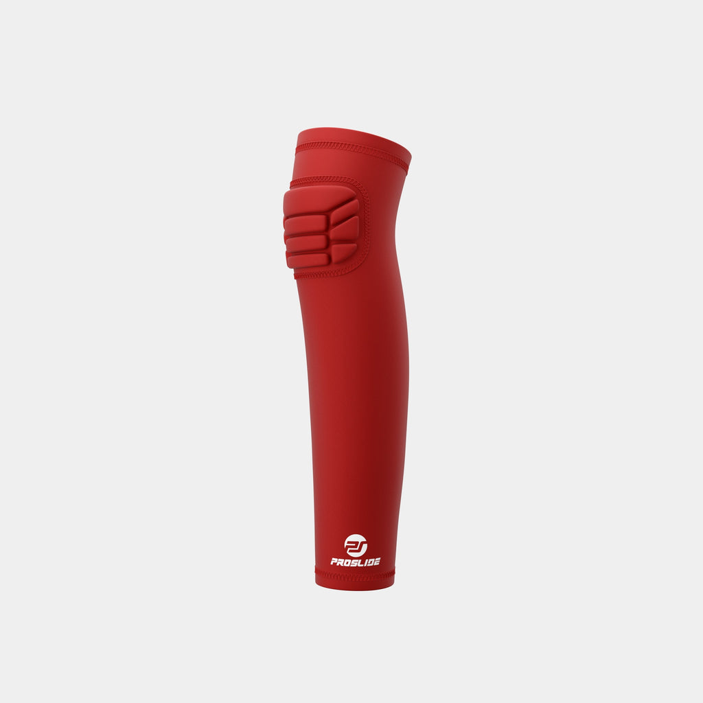 ProSlide Padded Compression Knee Sleeve - Red