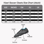 Valencia Firm Ground Soccer Cleats - Royal/White - Vizari Sports