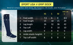 Sport Usa V Grip Sock - Black - Vizari Sports