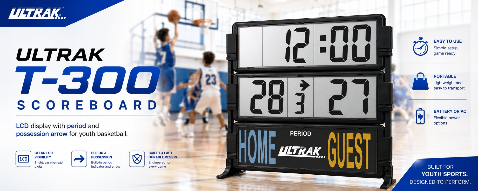 ULTRAK T-300 Scoreboard
