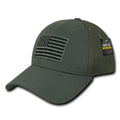 Embroidered Air Mesh Flex Caps,USA,OD