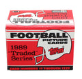 NFL 1989 Topps Football Traded Series - Set of 132 cards