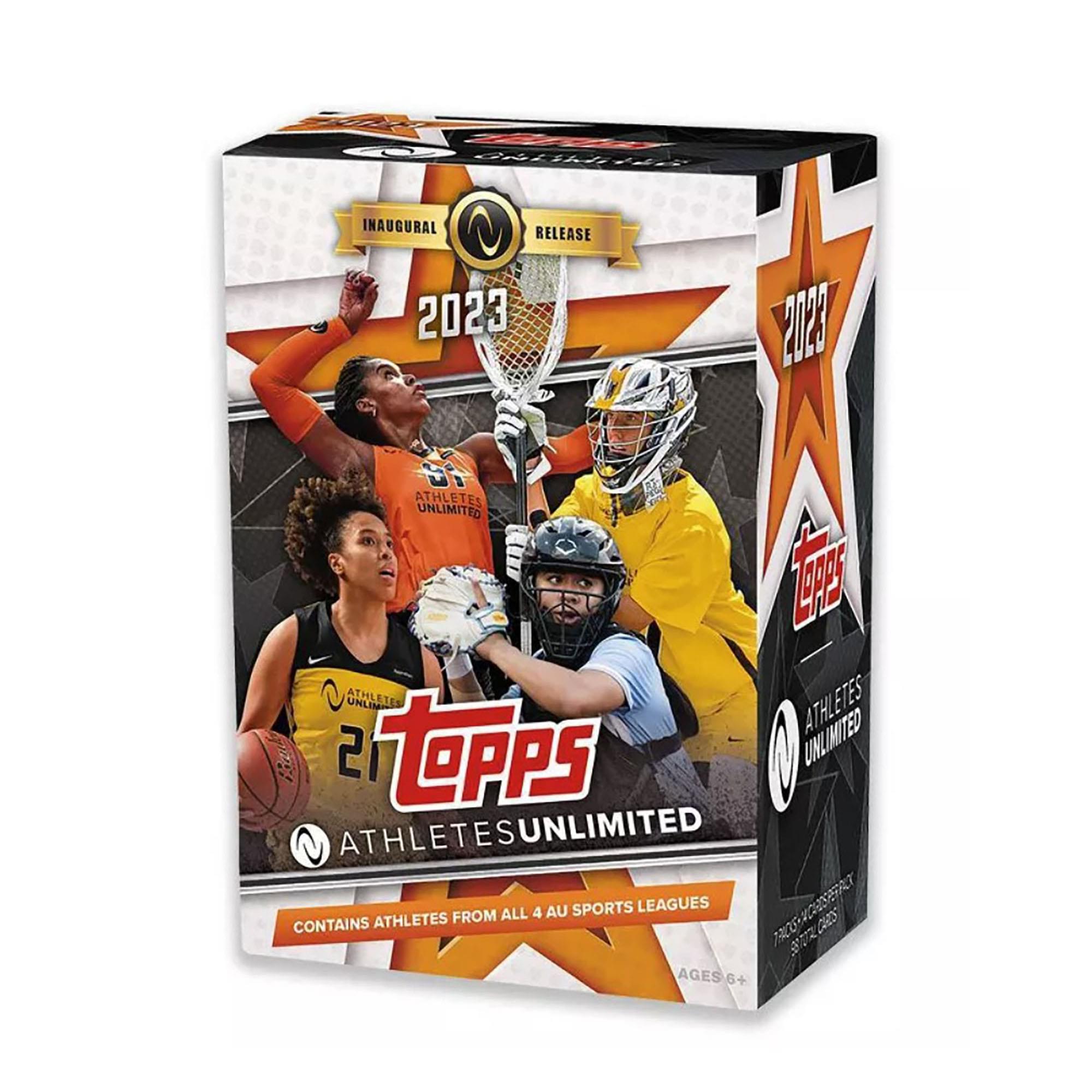 2023 Topps Athletes Unlimited All Sports Value Box  7 Packs Per Box