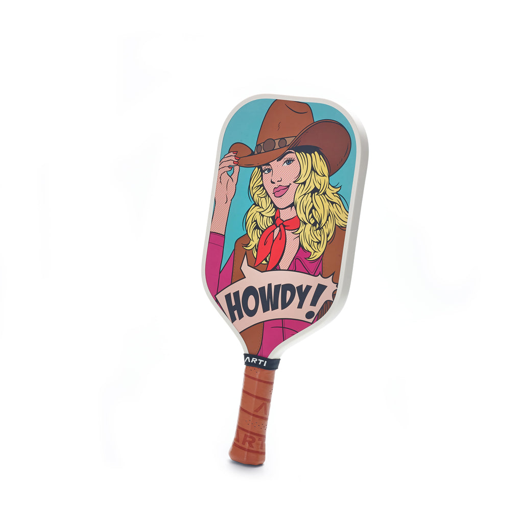 ARTI 16mm Carbon Fiber Kristen & Kristy "HOWDY" Paddle