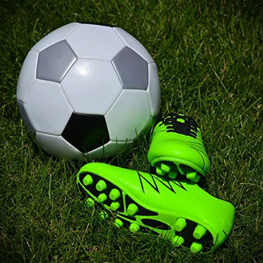 Vizari Boca Youth Firm Ground Soccer Cleats – Green/Black