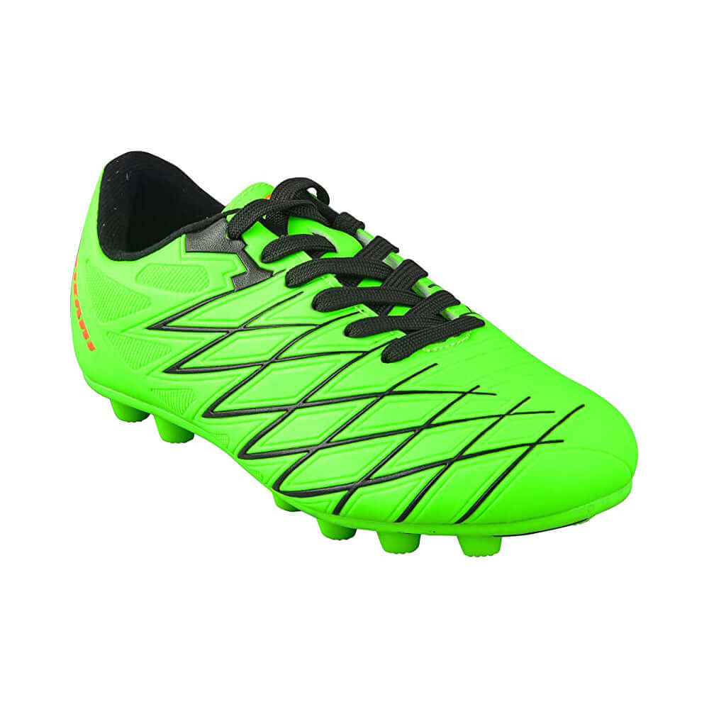 Vizari Boca Youth Firm Ground Soccer Cleats – Green/Black