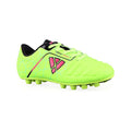 Vizari Catalina Junior Firm Ground Soccer Shoes - Green/Black/Fuschia