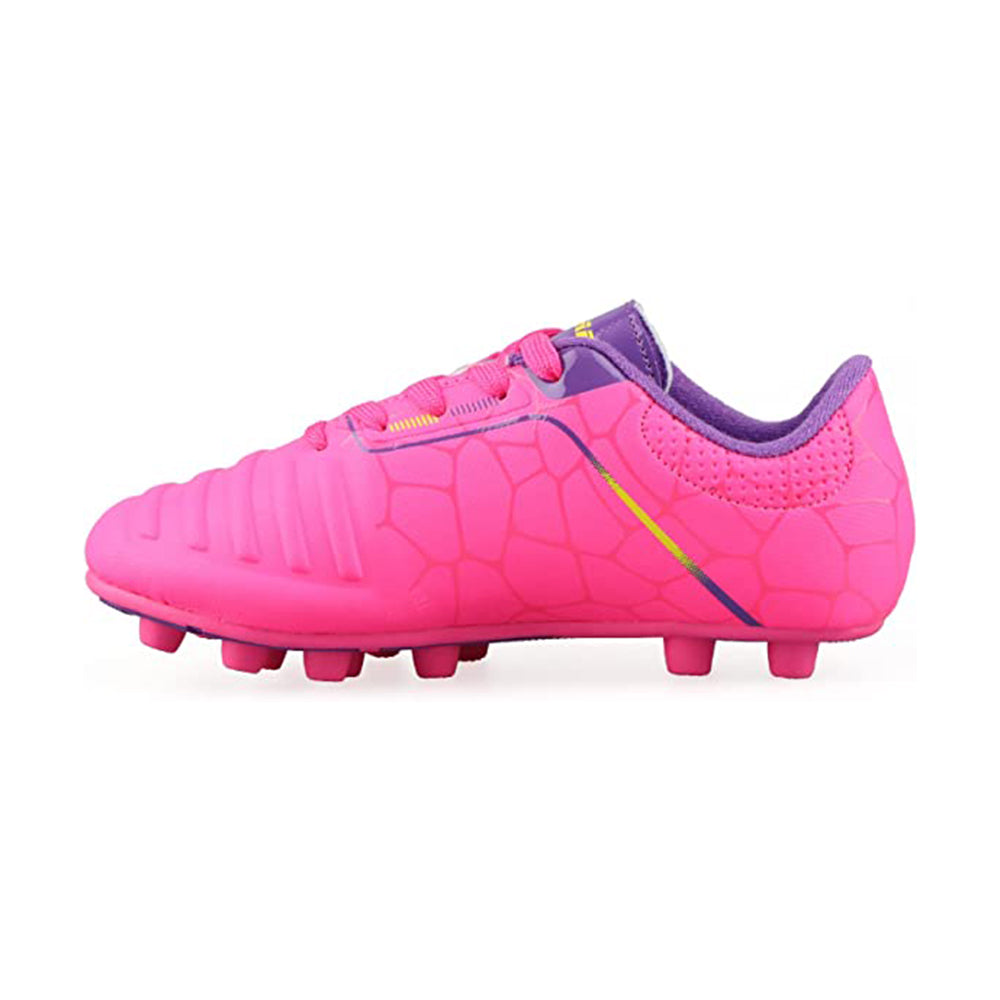 Vizari Catalina Junior Firm Ground Soccer Cleats – Pink/Purple/Yellow