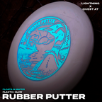 Lightning Loonar Glow Rubber Putter Golf Disc
