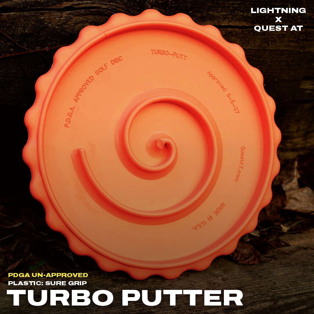Quest AT Standard Turbo Putt Putter Golf Disc