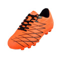 Boca Firm Ground Soccer Cleats - Orange/Black - Vizari Sports