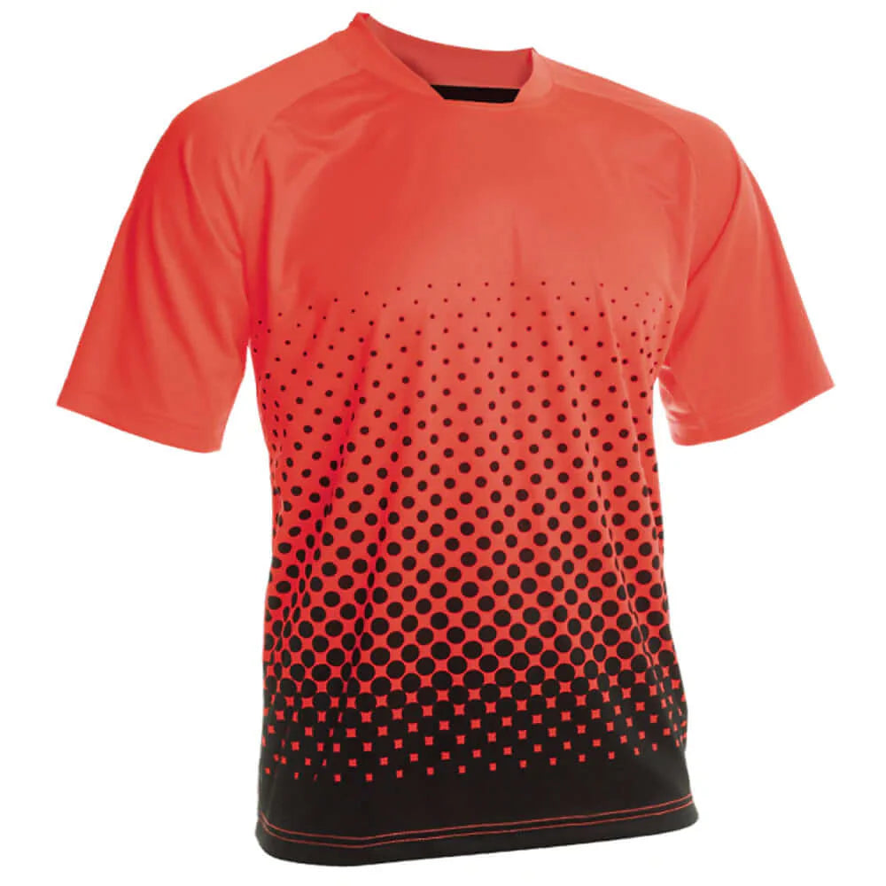 Ventura Short Sleeve Goalkeeping Jersey-Orange/Black - Vizari Sports