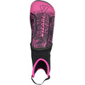 Vizari Cali Soccer Shinguard With Ankle Protection For Boys And Girls (Pink/Black, Small)