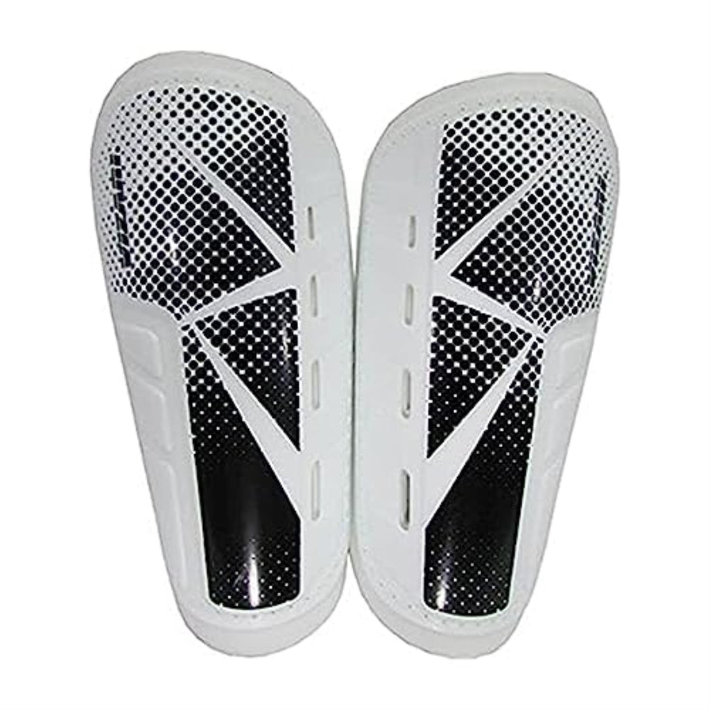 Vizari 'Vector' Slip-In Soccer Shinguards (White, Size L)