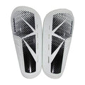 Vizari 'Vector' Slip-In Soccer Shinguards (White, Size L)