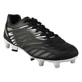 Vizari Valencia Soft Ground Soccer Shoes – Black/White