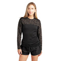 HD SNUG FIT LONG SLEEVE RASHGUARD CREW - WOMENS