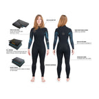 Dakine Womens Quantum Chest Zip 5/4/3 mm
