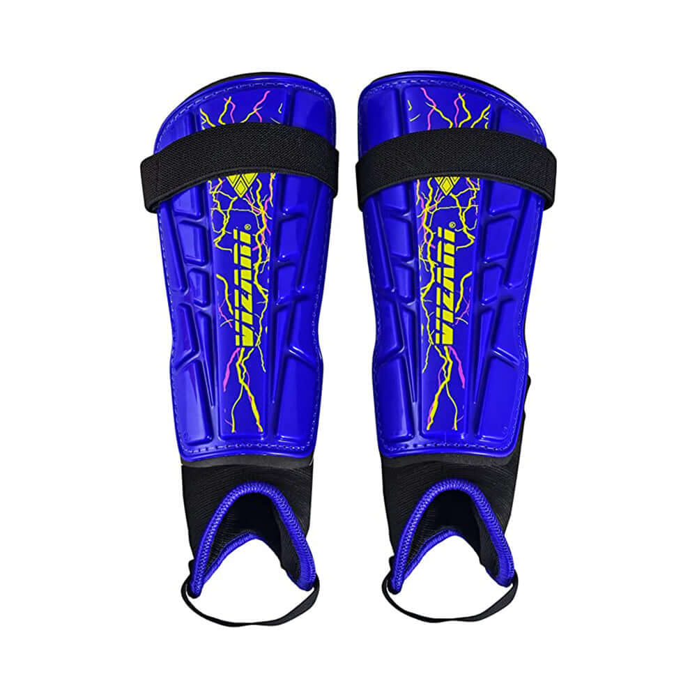 Vizari Zodiac Soccer Shin Guard with Detachable Ankle Protection – Blue