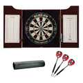 Viper Hudson Dartboard Cabinet, Viper Dead-On Bristle Dartboard, Viper Black Mariah Steel Tip Darts 22 Grams, And Viper Vinyl Da