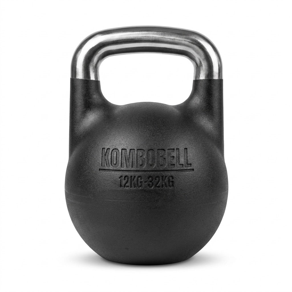 Adjustable Kettlebell 12–32 kg (26–70 lb) — Competition-Style, Black | SoCal Kettlebellz