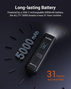 Magicshine ALLTY 1500S Bike Lights for Night Riding, Battery Replaceable | USB-C Rechargeable | Wireless &APP Control Compatible with Garmin/GoPro Mount for Road, MTB, Commuter Rider