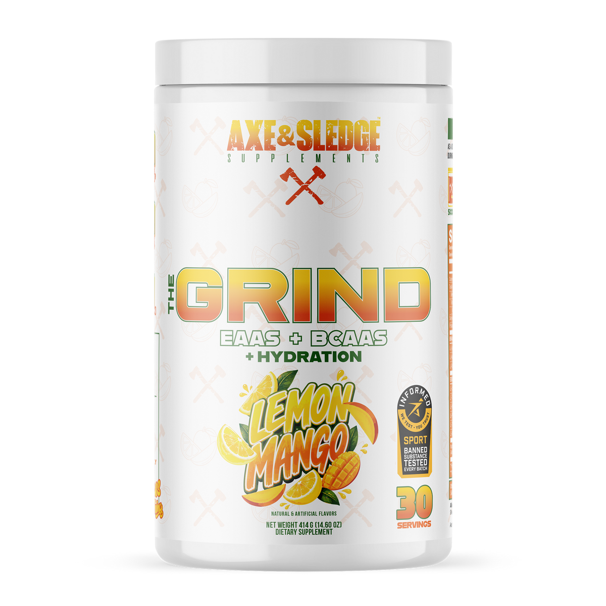Axe & Sledge The Grind - EAAs + BCAAs + Hydration