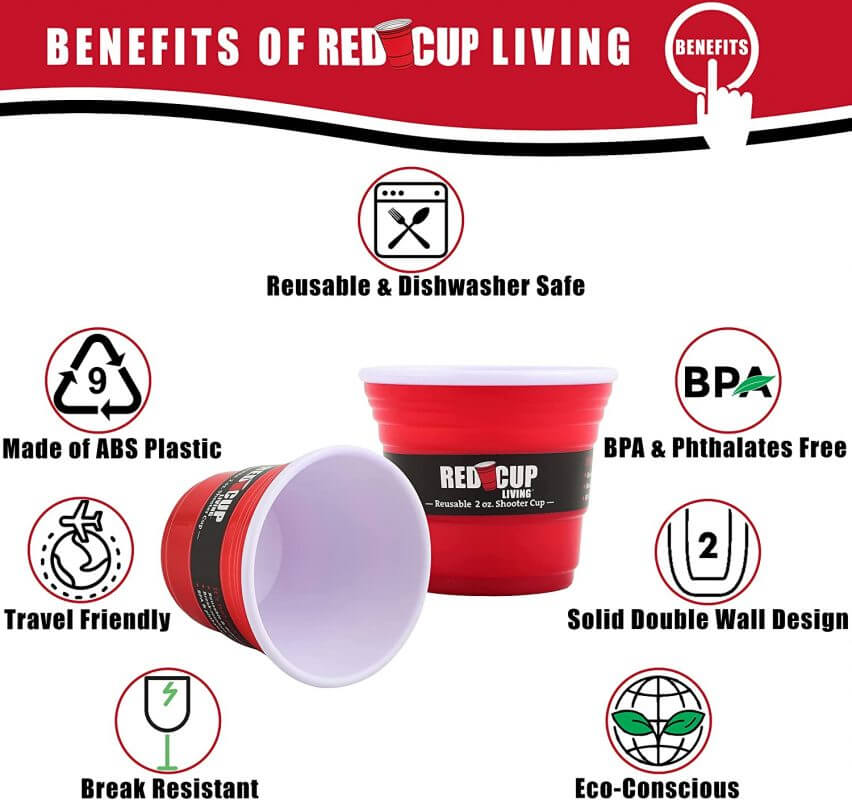 Reusable Shot Cup – 2oz