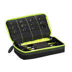 Casemaster Plazma Dart Case Black With Yellow Zipper