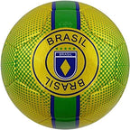 Y18 Brazil Soccer Ball - Yellow - Vizari Sports
