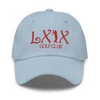 Curve Logo Dad Hat - Red Logo