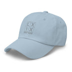 Four Box Logo Dad Hat - Gray Logo