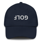 Upside Down Golf Dad Hat