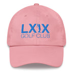 Swinger Logo Dad Hat - Aqua Logo