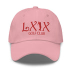 Curve Logo Dad Hat - Red Logo