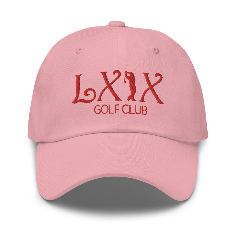 Curve Logo Dad Hat - Red Logo