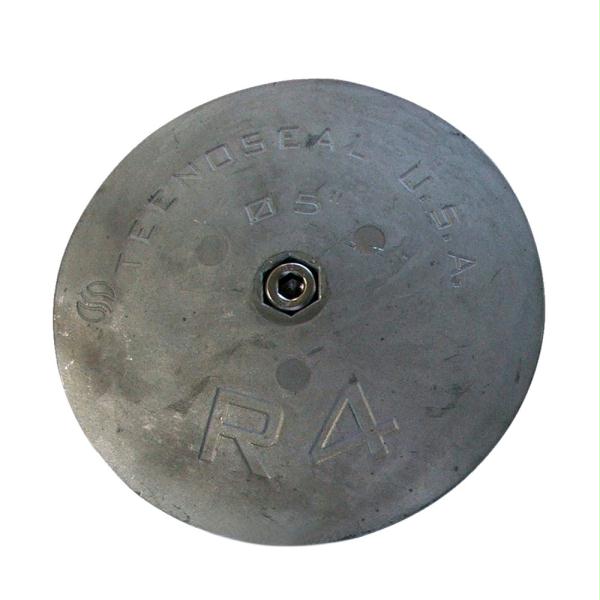 Tecnoseal  Rudder Anode - Zinc - 5&Quot; Diameter