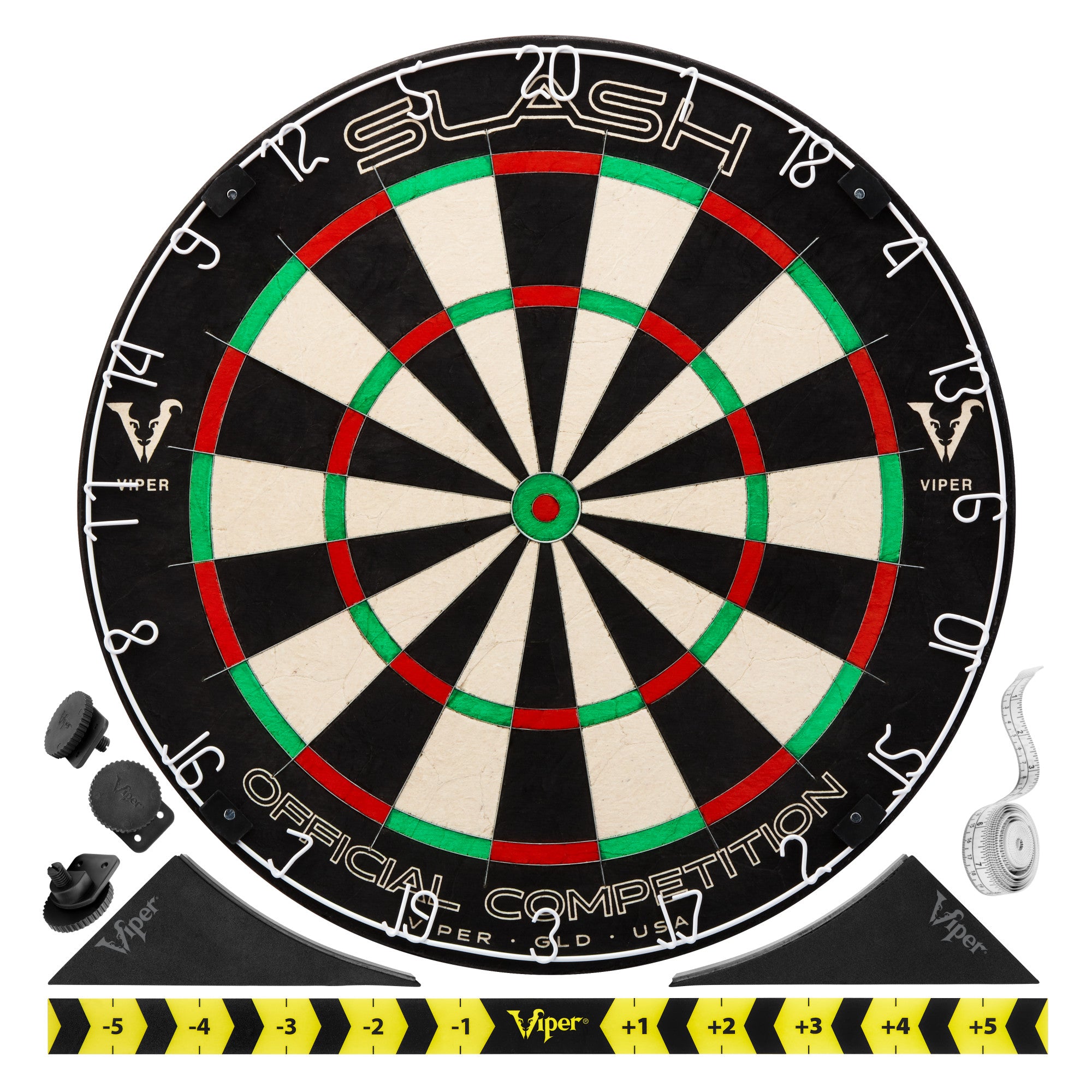 Viper Hudson Dartboard Cabinet Black And Slash Sisal Dartboard